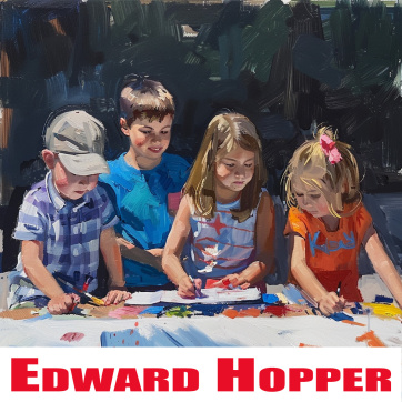 week 5 summer art camp 2024 pm edward hopper