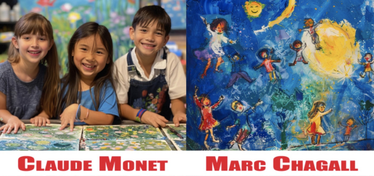 Monet and Chagall Art Camps
