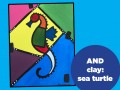 Seahorse Cubism!