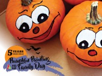 Pumpkin Painting Family Day Event 10AM