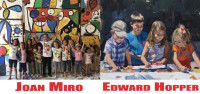Miro and Hopper Art Camps