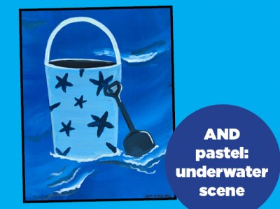 Bucket In The Blue!